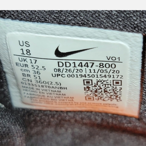 Nike Kyrie Irving 7 All Star Play For The Future Men's Size 18 DD1447-800 New - Picture 4 of 11